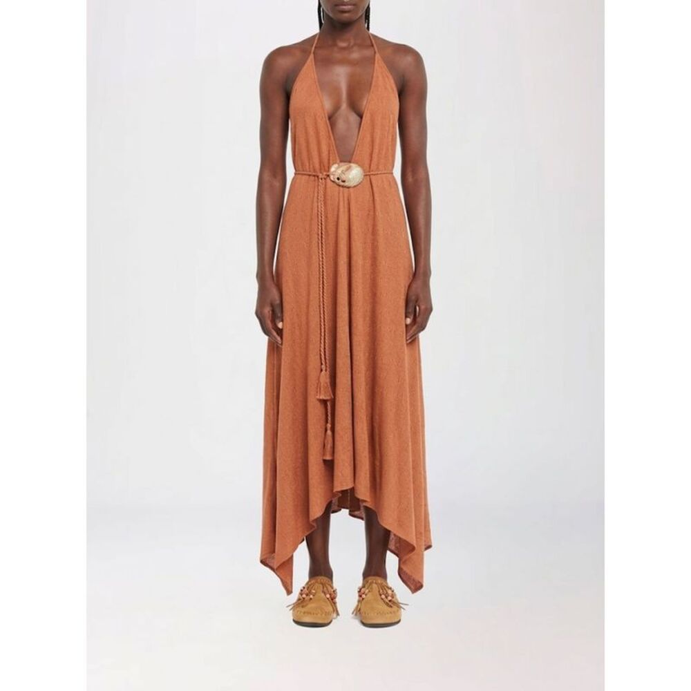 Alanui Dress Woman Brick Red